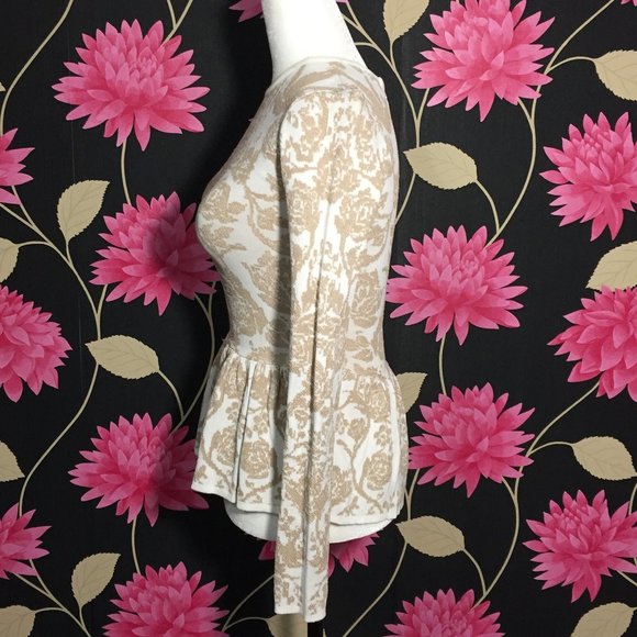 Torn by Ronny Kobo "Natalie" Peplum Top - Picture 5 of 11